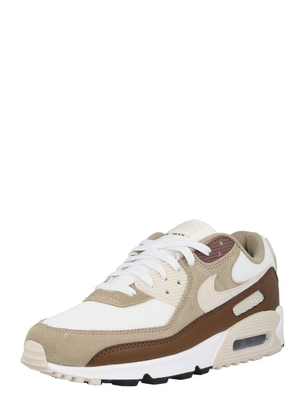 Nike Sportswear Nike Sportswear Nizke superge 'AIR MAX 90'  bež / kaki / bela