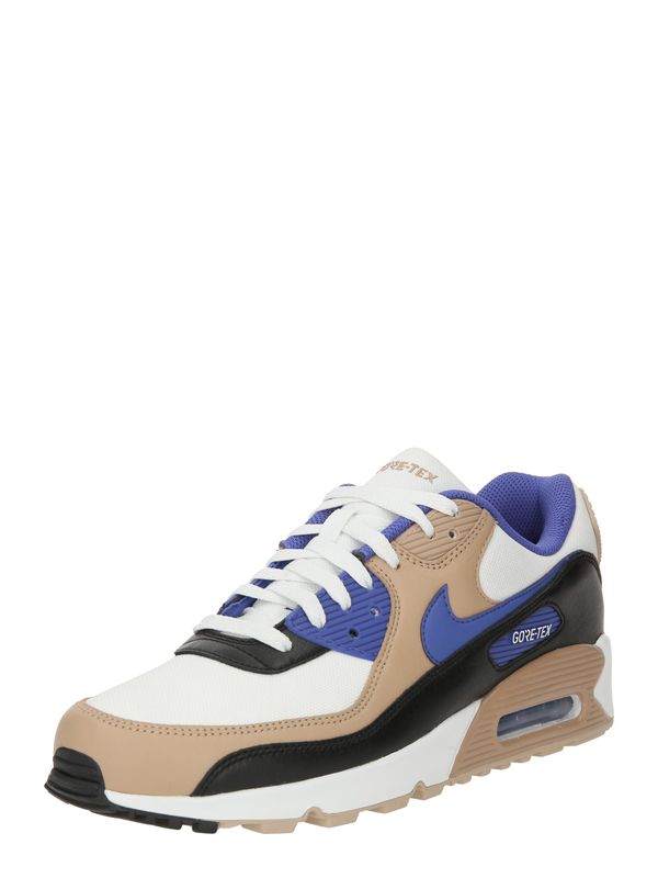 Nike Sportswear Nike Sportswear Nizke superge 'AIR MAX 90'  bež / temno liila / črna / bela