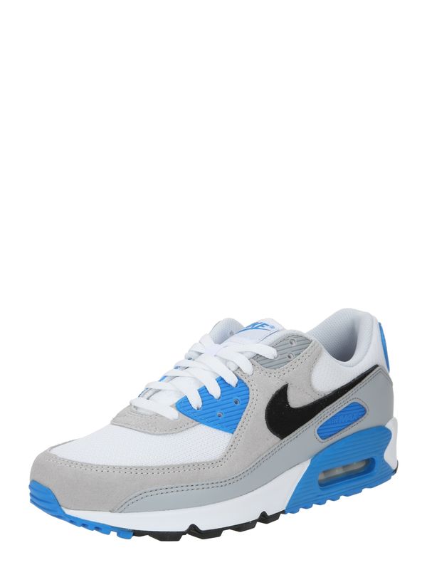 Nike Sportswear Nike Sportswear Nizke superge 'AIR MAX 90'  kraljevo modra / siva / črna / bela