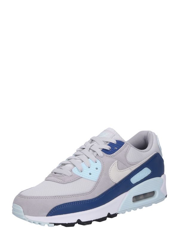 Nike Sportswear Nike Sportswear Nizke superge 'AIR MAX 90'  modra / svetlo modra / srebrno-siva / off-bela