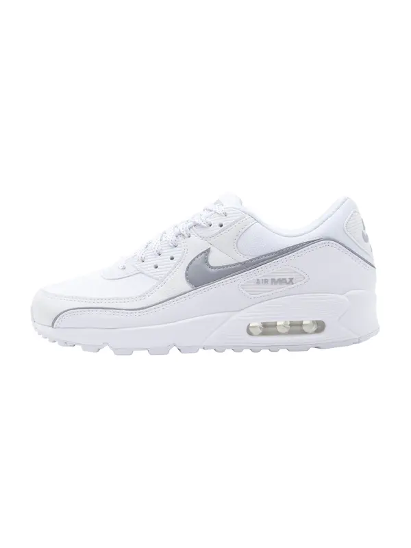Nike Sportswear Nike Sportswear Nizke superge 'Air Max 90 Premium'  svetlo siva / bela
