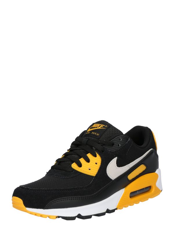 Nike Sportswear Nike Sportswear Nizke superge 'AIR MAX 90'  rumena / črna / bela