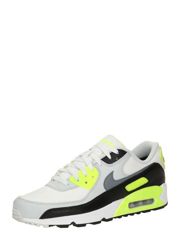 Nike Sportswear Nike Sportswear Nizke superge 'AIR MAX 90'  rumena / siva / črna / bela