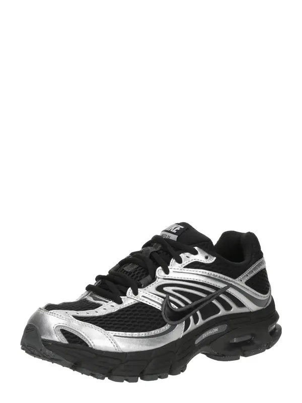 Nike Sportswear Nike Sportswear Nizke superge 'AIR MAX MOTO 2K'  črna / srebrna