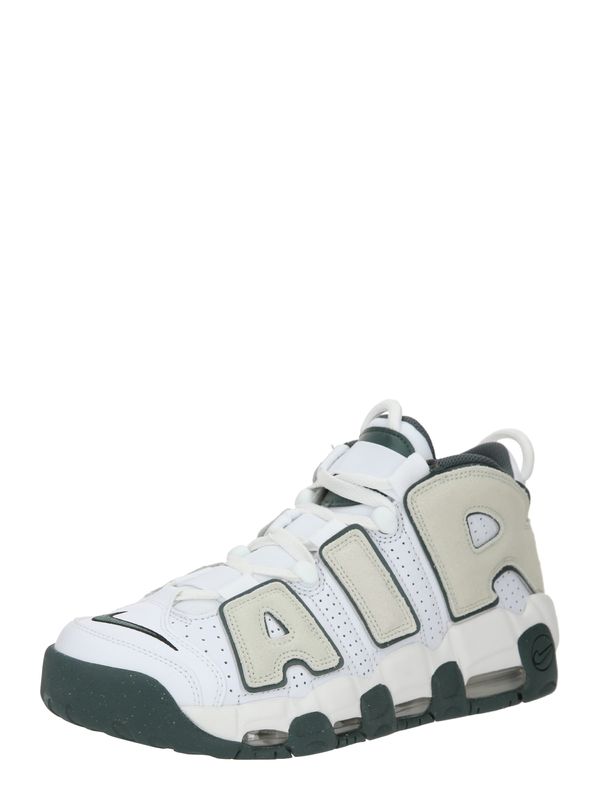 Nike Sportswear Nike Sportswear Nizke superge 'Air More Uptempo '96'  greige / temno zelena / bela