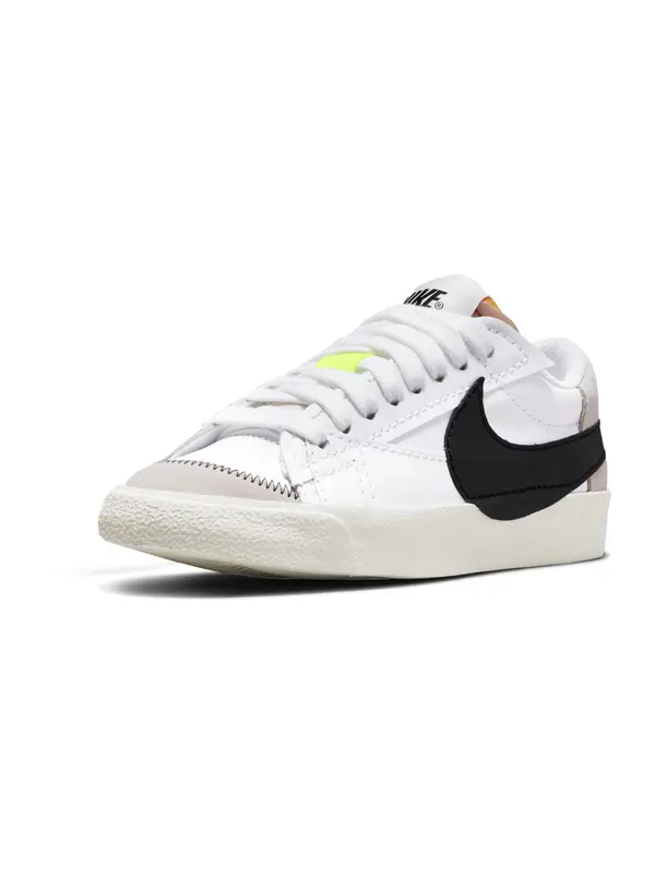 Nike Sportswear Nike Sportswear Nizke superge 'BLAZER 77 JUMBO'  bež / neonsko rumena / črna / bela