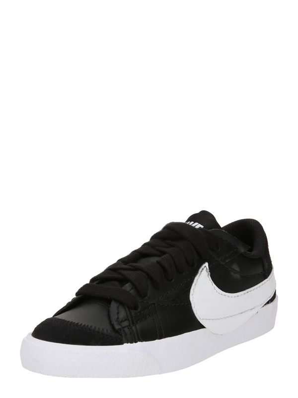 Nike Sportswear Nike Sportswear Nizke superge 'Blazer '77 Jumbo'  črna / bela