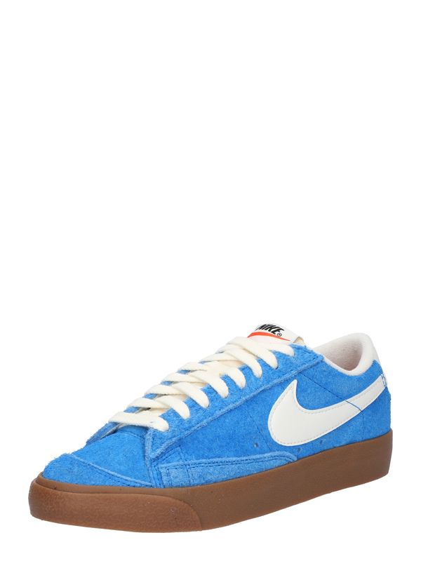 Nike Sportswear Nike Sportswear Nizke superge 'BLAZER '77 VNTG'  neonsko modra / bela