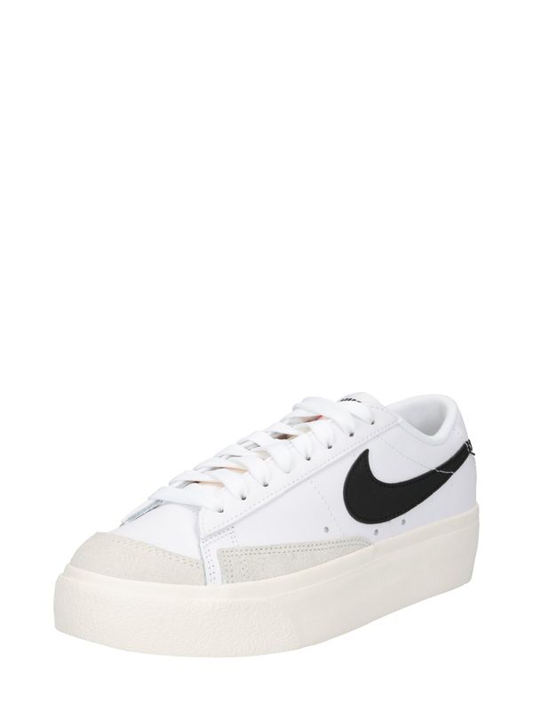 Nike Sportswear Nike Sportswear Nizke superge 'Blazer'  svetlo siva / črna / bela