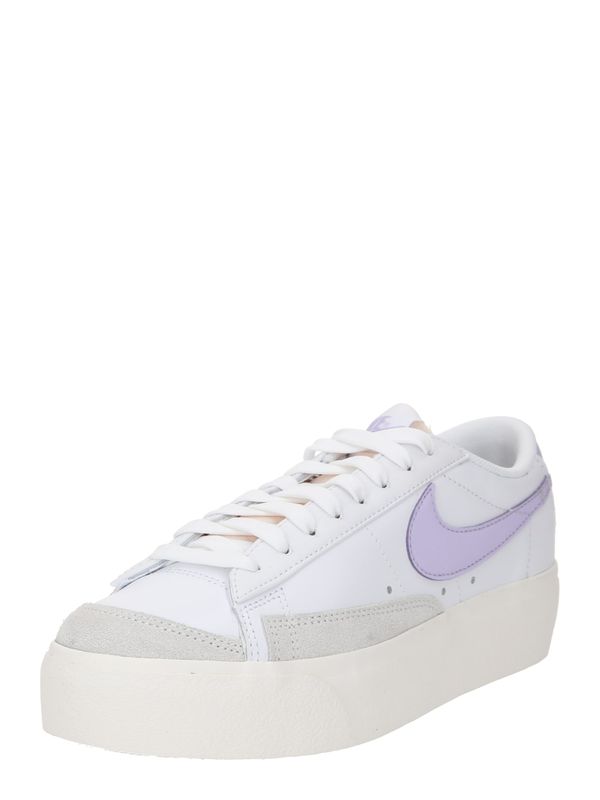 Nike Sportswear Nike Sportswear Nizke superge 'Blazer'  svetlo siva / sivka / bela