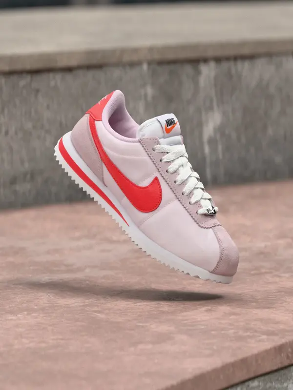 Nike Sportswear Nike Sportswear Nizke superge 'CORTEZ'  temno oranžna / rosé / pastelno roza