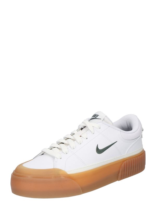 Nike Sportswear Nike Sportswear Nizke superge 'Court Legacy Lift'  siva / bela