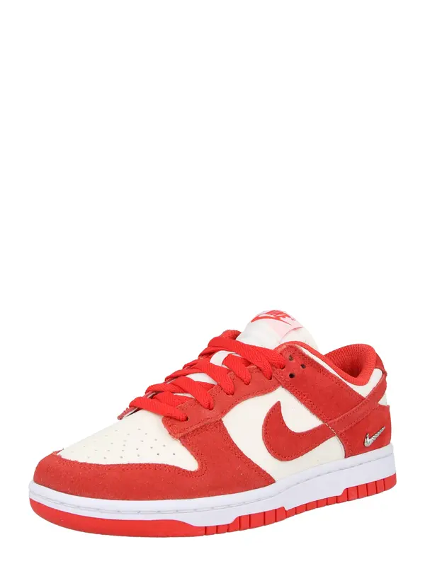 Nike Sportswear Nike Sportswear Nizke superge 'Dunk'  bež / rdeča