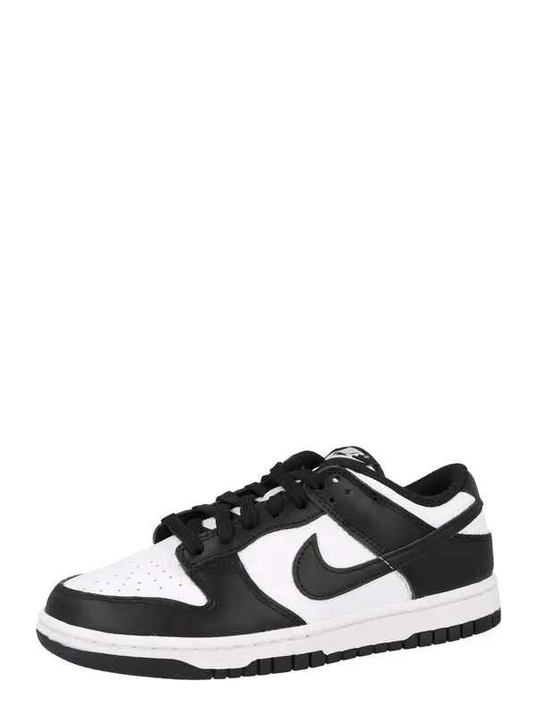 Nike Sportswear Nike Sportswear Nizke superge 'Dunk'  črna / bela