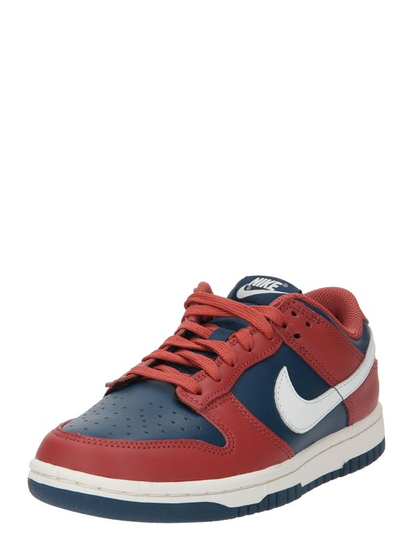 Nike Sportswear Nike Sportswear Nizke superge 'DUNK LOW'  modra / rdeča