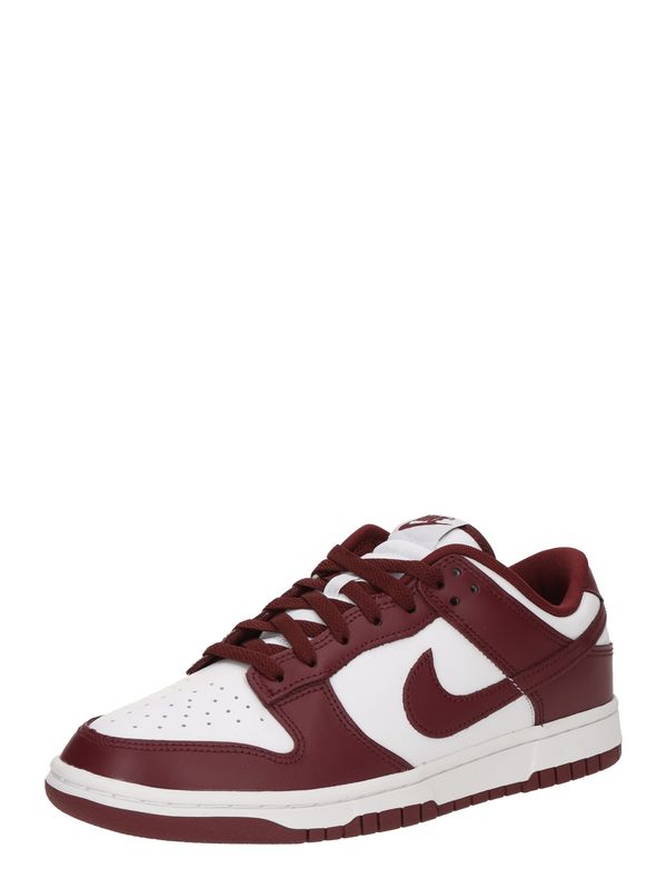 Nike Sportswear Nike Sportswear Nizke superge 'Dunk Low Retro BTTYS'  burgund / bela