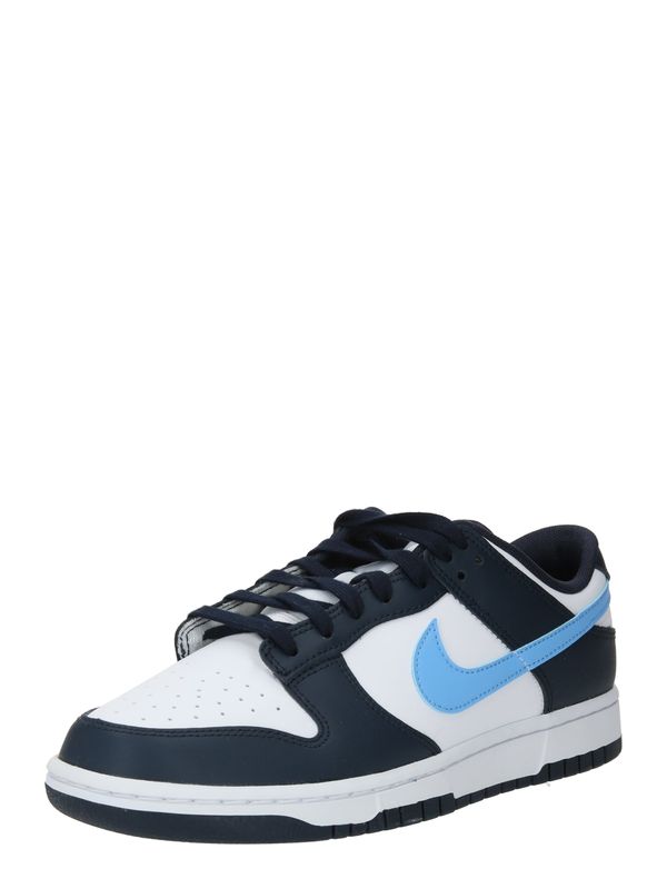 Nike Sportswear Nike Sportswear Nizke superge 'Dunk'  mornarska / nebeško modra / oranžna / bela