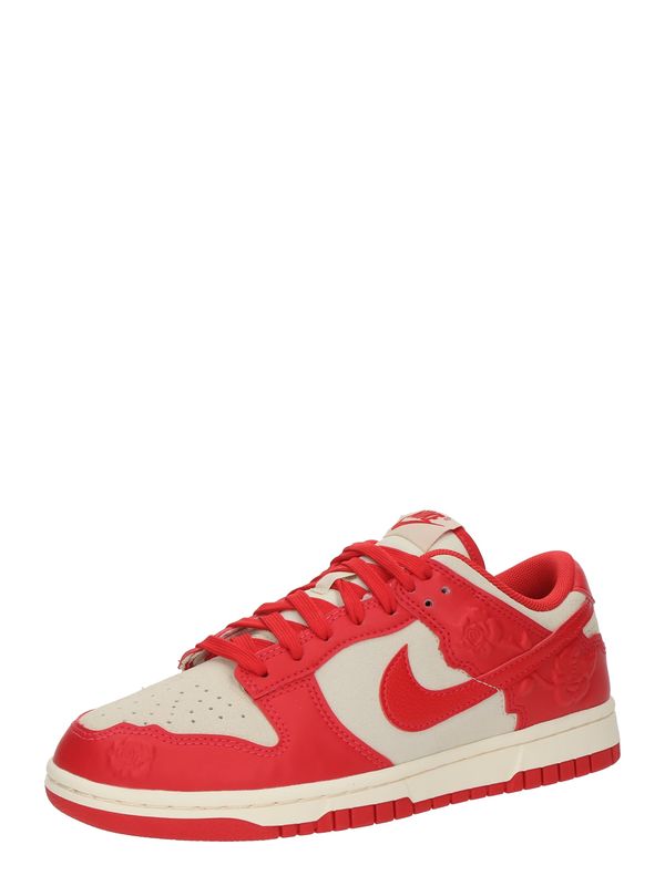 Nike Sportswear Nike Sportswear Nizke superge 'DUNK'  rdeča / naravno bela