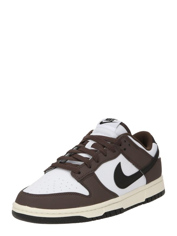 Nike Sportswear Nike Sportswear Nizke superge 'Dunk'  rjava / črna / bela