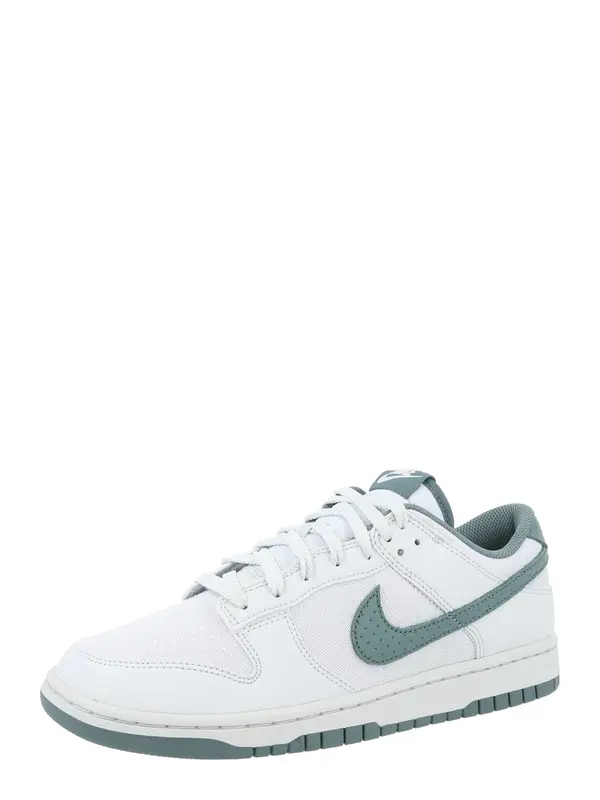 Nike Sportswear Nike Sportswear Nizke superge 'Dunk'  siva / bela