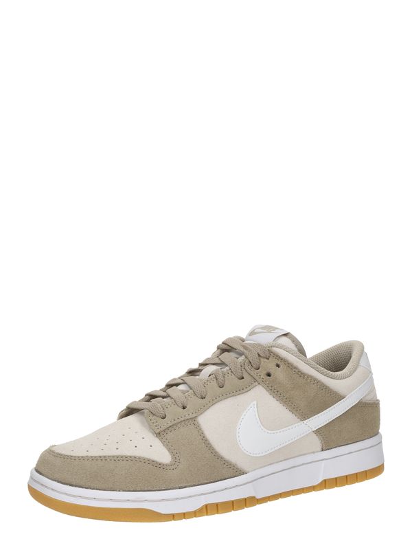 Nike Sportswear Nike Sportswear Nizke superge 'DUNK'  slonovina / temno bež / off-bela