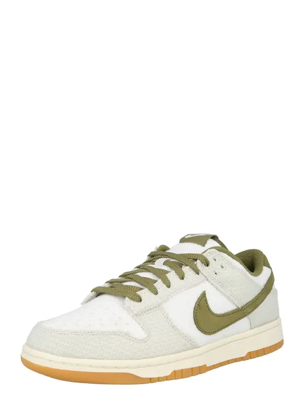 Nike Sportswear Nike Sportswear Nizke superge 'Dunk'  svetlo siva / oliva / bela