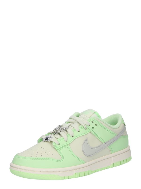 Nike Sportswear Nike Sportswear Nizke superge 'DUNK'  svetlo siva / svetlo zelena / off-bela