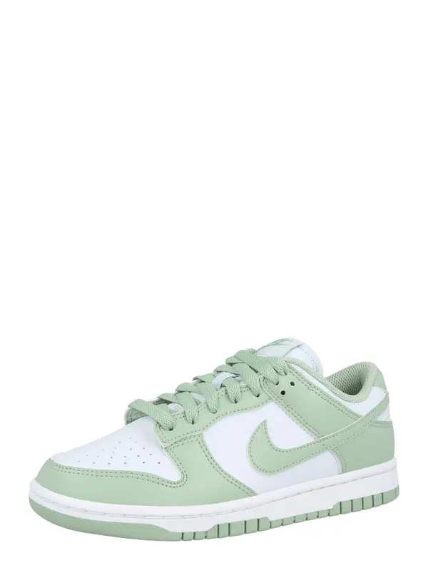 Nike Sportswear Nike Sportswear Nizke superge 'Dunk'  svetlo zelena / bela