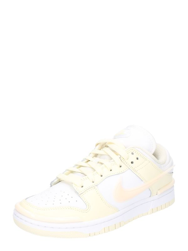 Nike Sportswear Nike Sportswear Nizke superge 'DUNK TWIST'  pastelno rumena / bela