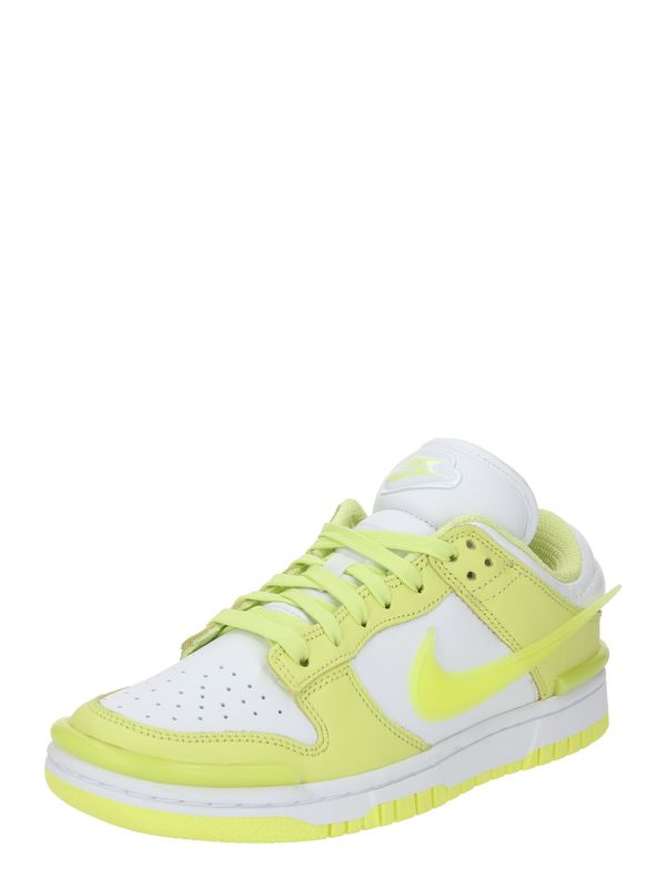 Nike Sportswear Nike Sportswear Nizke superge 'DUNK  TWIST'  svetlo zelena / bela
