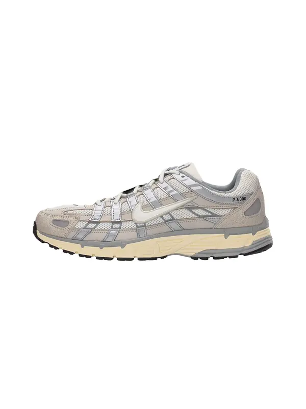 Nike Sportswear Nike Sportswear Nizke superge 'P-6000'  pesek / srebrna / bela