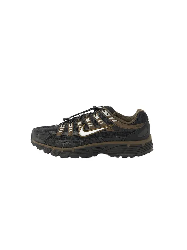 Nike Sportswear Nike Sportswear Nizke superge 'P-6000'  rjava / svetlo siva / črna / bela