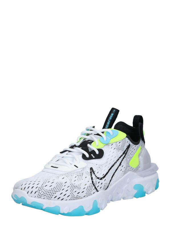 Nike Sportswear Nike Sportswear Nizke superge 'REACT VISION WW'  modra / siva / neonsko zelena / bela