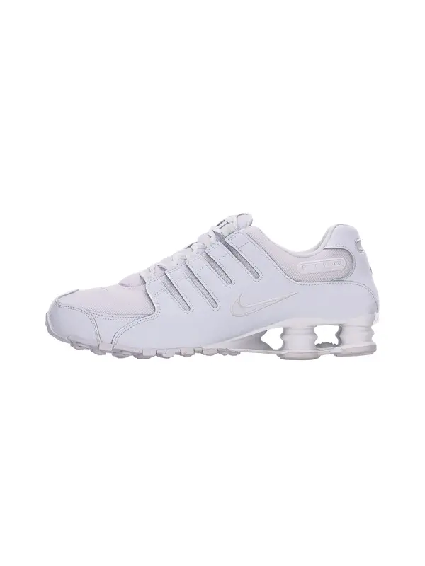 Nike Sportswear Nike Sportswear Nizke superge 'SHOX NZ'  srebrno-siva / off-bela