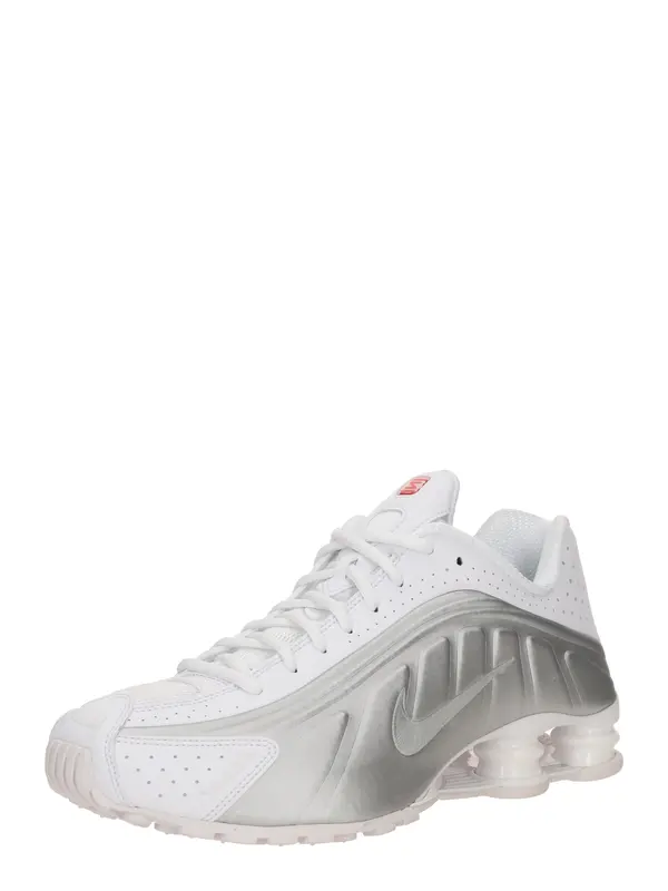 Nike Sportswear Nike Sportswear Nizke superge 'SHOX R4'  srebrna / bela