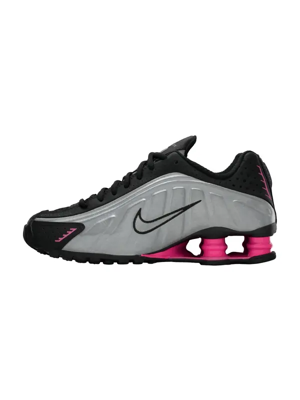 Nike Sportswear Nike Sportswear Nizke superge 'Shox R4'  svetlo roza / črna / srebrna