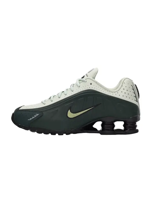 Nike Sportswear Nike Sportswear Nizke superge 'SHOX R4'  zlata / črna / off-bela