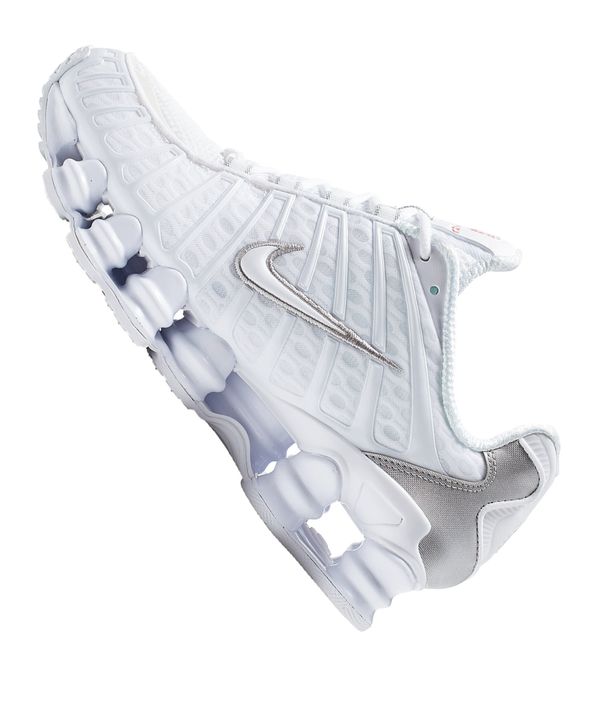 Nike Sportswear Nike Sportswear Nizke superge  srebrno-siva / bela