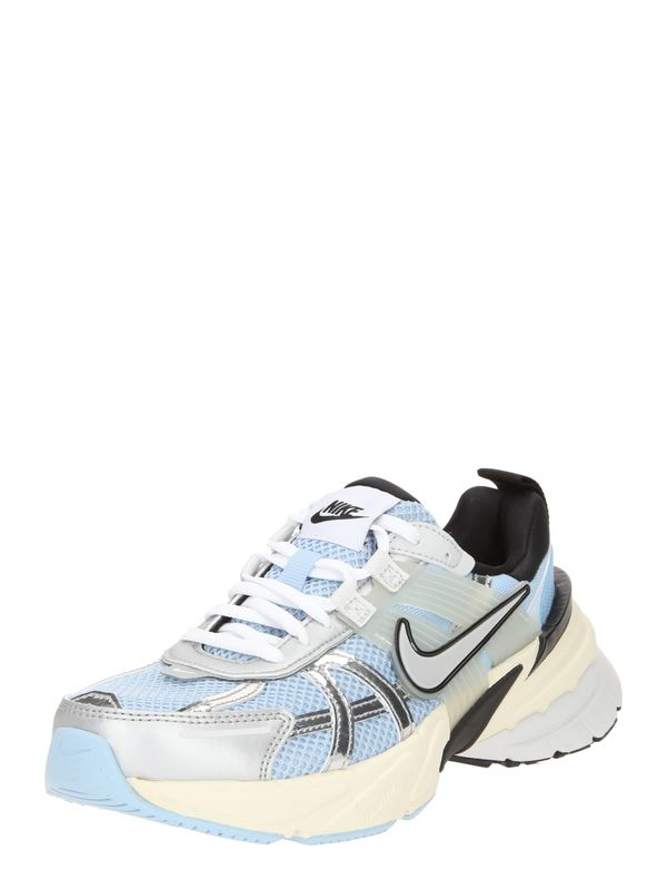 Nike Sportswear Nike Sportswear Nizke superge 'V2K RUN'  svetlo modra / črna / srebrna / bela