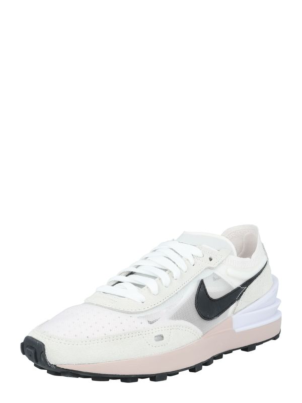 Nike Sportswear Nike Sportswear Nizke superge 'WAFFLE ONE'  črna / bela