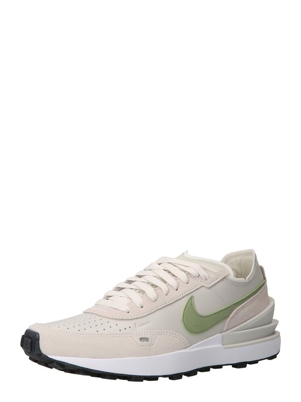 Nike Sportswear Nike Sportswear Nizke superge 'WAFFLE ONE LTR'  svetlo siva / zelena