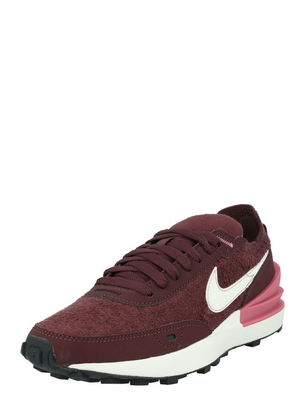 Nike Sportswear Nike Sportswear Nizke superge 'Waffle One SE'  burgund / bela