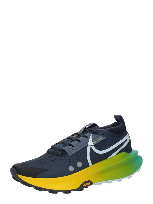 Nike Sportswear Nike Sportswear Nizke superge 'ZOOMX ZEGAMA TRAIL 2'  svetlo modra / temno modra / apno
