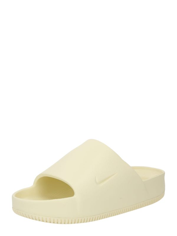 Nike Sportswear Nike Sportswear Nizki natikači 'CALM SLIDE'  pastelno rumena