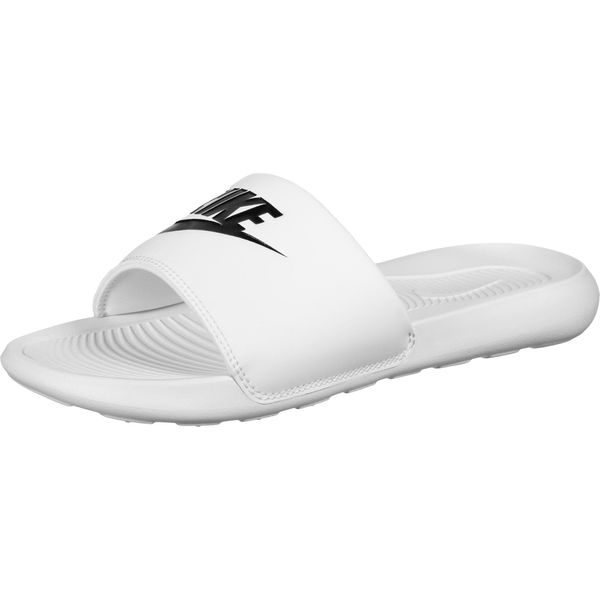 Nike Sportswear Nike Sportswear Nizki natikači 'VICTORI ONE SLIDE'  črna / bela