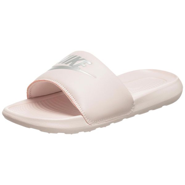 Nike Sportswear Nike Sportswear Nizki natikači 'VICTORI ONE SLIDE'  pastelno roza / srebrna