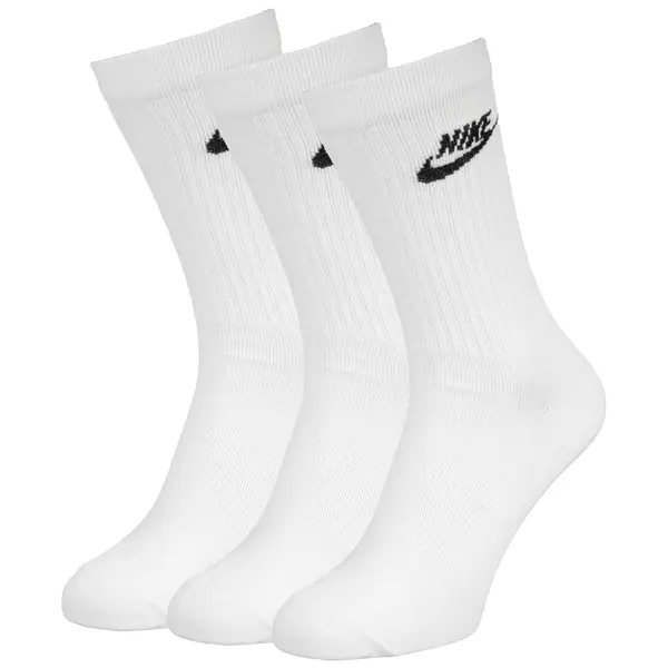 Nike Sportswear Nike Sportswear Nogavice 'Everyday Essential'  črna / bela