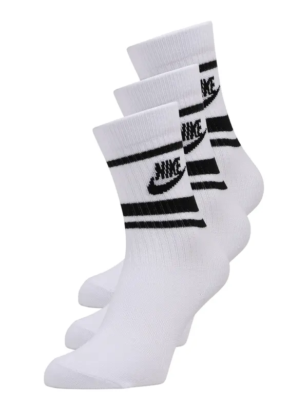 Nike Sportswear Nike Sportswear Nogavice 'Everyday Essential'  črna / bela
