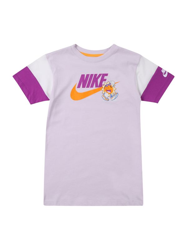 Nike Sportswear Nike Sportswear Obleka  pastelno lila / temno liila / oranžna / bela