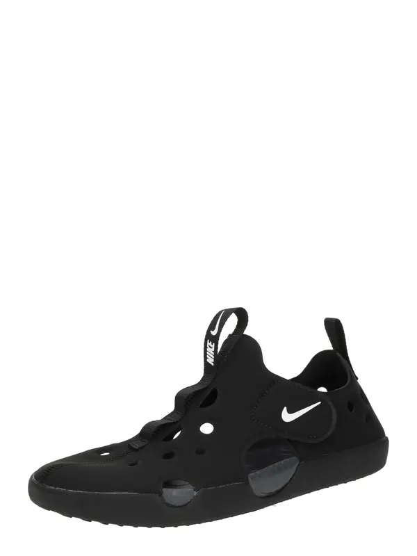 Nike Sportswear Nike Sportswear Odprti čevlji 'Sunray Protect 4'  črna / bela